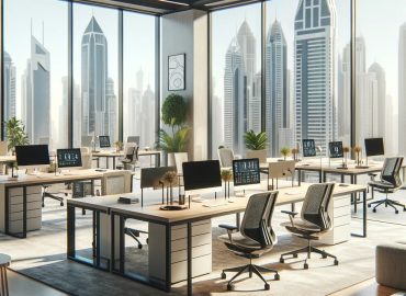 Custom office furniture in UAE